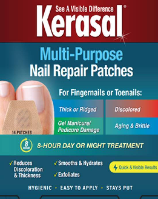 Kerasal Multi-Purpose Nail Repair Patches, 14ct