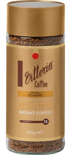 Vittoria Coffee 100% Arabica Freeze Dried Instant Coffee (100g)