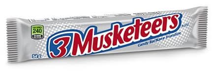 3 Musketeers Chocolate Bar (36 x 54 g)