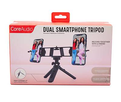 CoreAudio Dual Smartphone Tripod