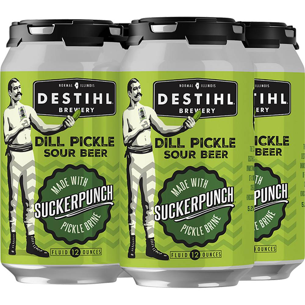 Destihl Dill Pickle Sour Beer (4 ct, 12 fl oz)