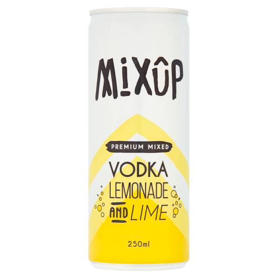 Mix Up's Vodka Lime & Lemonade Can 250ml