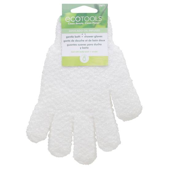 Ecotools Avocado Oil Infused Gentle Bath + Shower Gloves