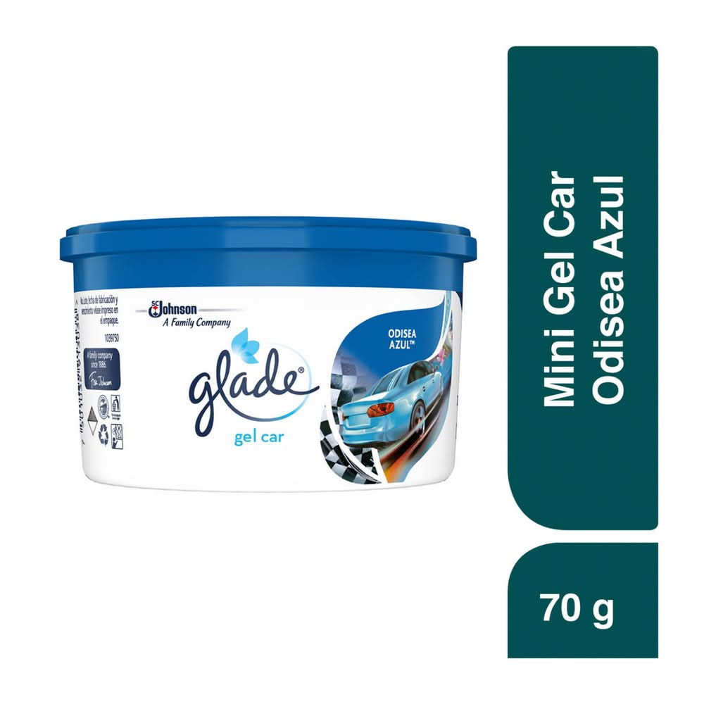 Glade · Aromatizante en gel odisea azul (70 g)