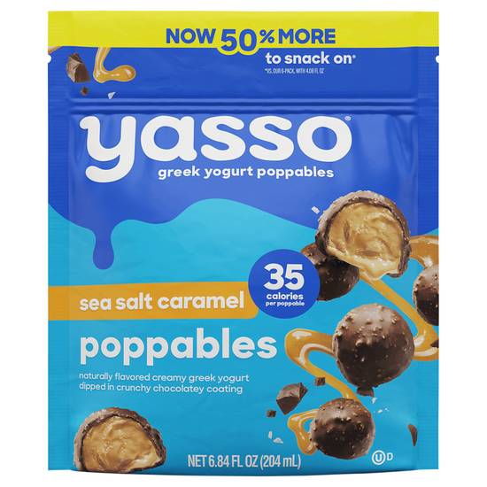 Yasso Sea Salt Caramel Greek Yogurt Poppables