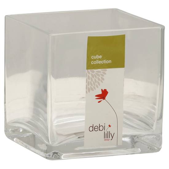 Debi Lilly 4x4" Cube Collection Vase