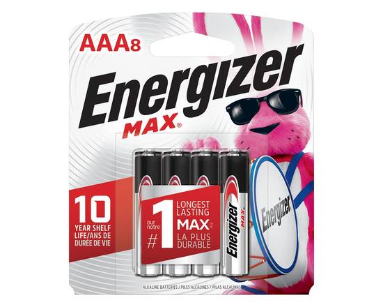 Energizer · Max AAA Alkaline Batteries (8 batteries)