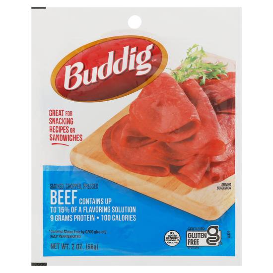 Buddig Smoked Chopped & Pressed Beef