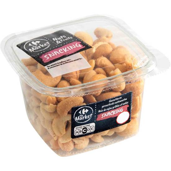 Carrefour The Market Nuts & Fruits Noix de Cajou Grillées Salées 200g