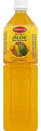Visvita Drink Aloe Vera Mango Flavor, 1.5 Lt 1.5lt Bottle