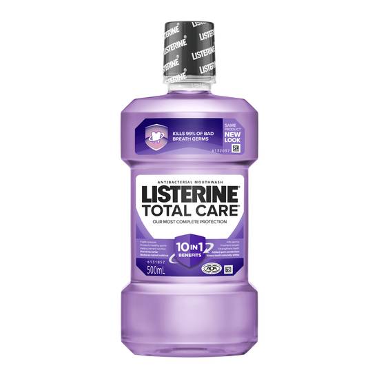 Listerine Total Care Antibacterial Mouthwash 500ml