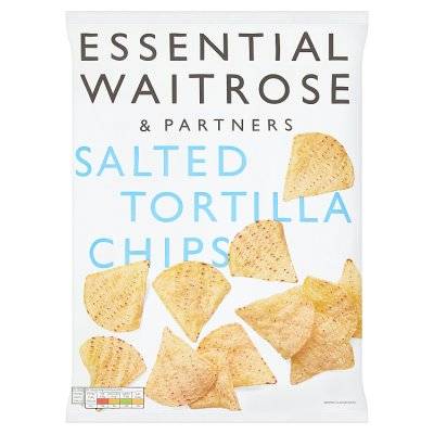 Waitrose & Partners Essential Salted Tortilla Chips (200g)