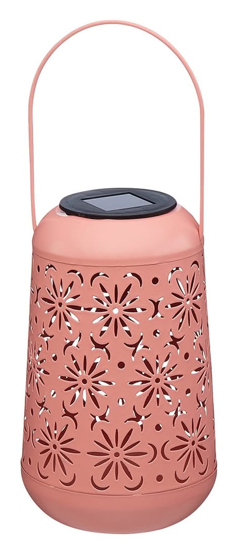 Solar Metal Lantern Decor 1 Ct Assorted