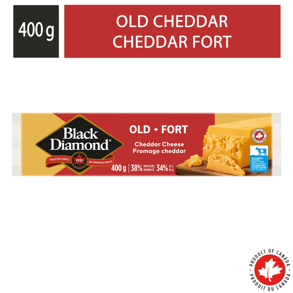 Black Diamond Old Cheddar Cheese (400 g)