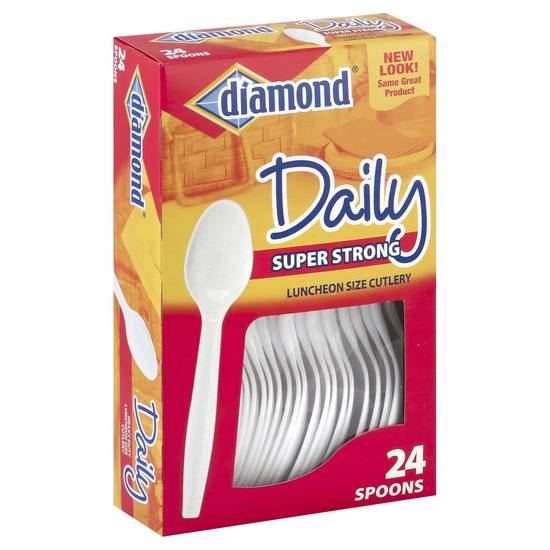 Diamond Daily Super Strong Spoons (24 ct)