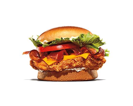 Bacon and Cheese Crispy Chicken Sandwich