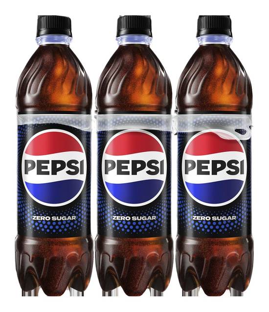 Pepsi Zero Sugar Cola Soda (6 pack, 16.9 fl oz)