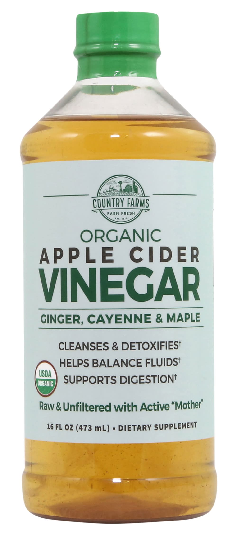 Country Farms Organic Apple Cider Vinegar (16 fl oz)