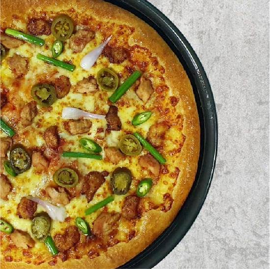 Prawn with chicken bacon & jalapeno Pizza  (Favourite Pizza)