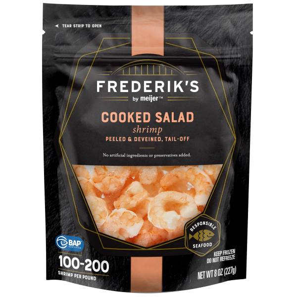 Frederik's by Meijer 100/200 Cooked Salad Shrimp (8 oz)