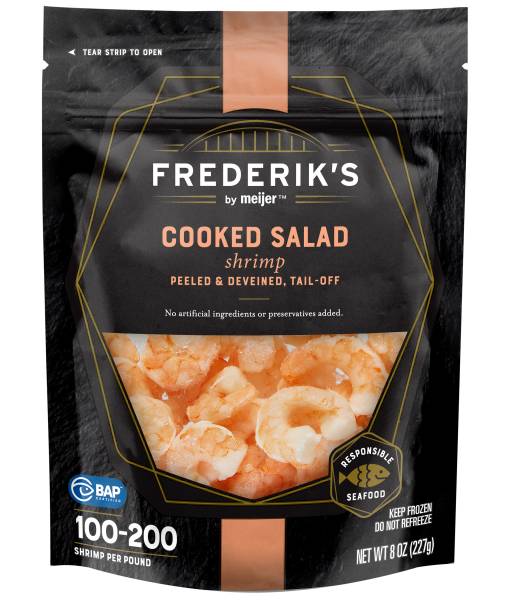 Frederik's by Meijer 100/200 Cooked Salad Shrimp (8 oz)