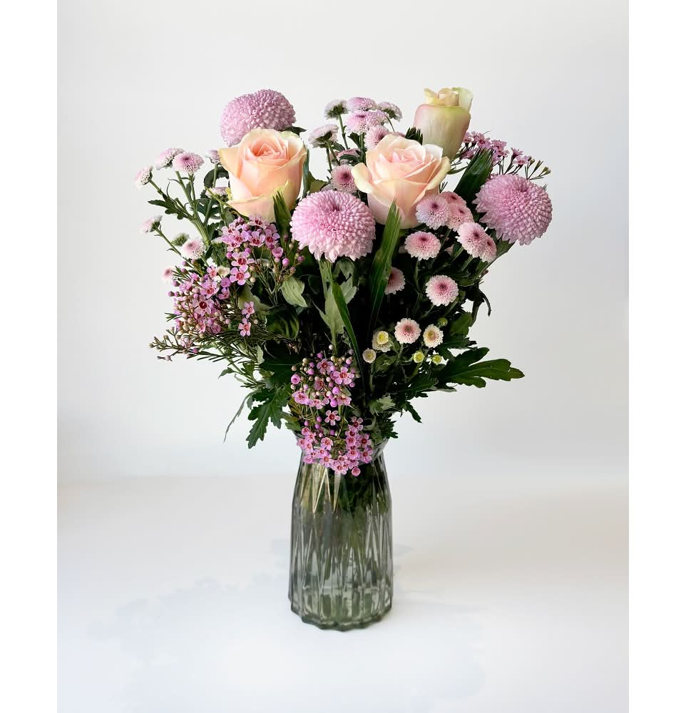 Blushing Fields Flower Bouquet