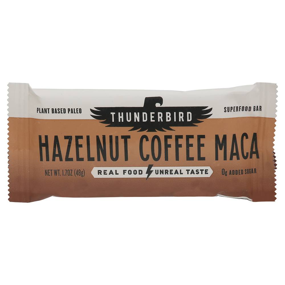 Thunderbird Hazelnut Coffee Maca Superfood Bar (1.7 oz)