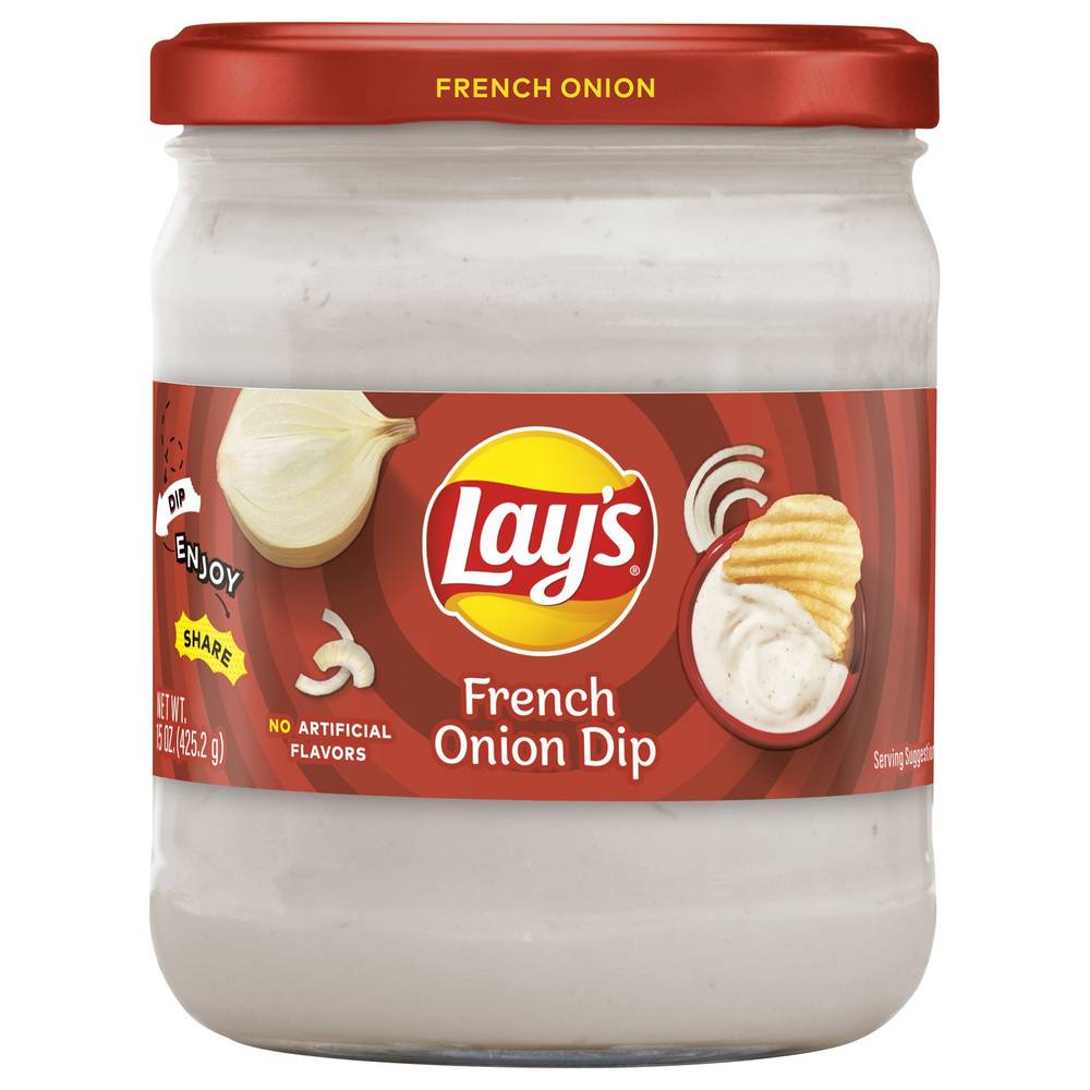 Lay'S Dip-Shelf Stable, French Onion Flavored 15 Oz