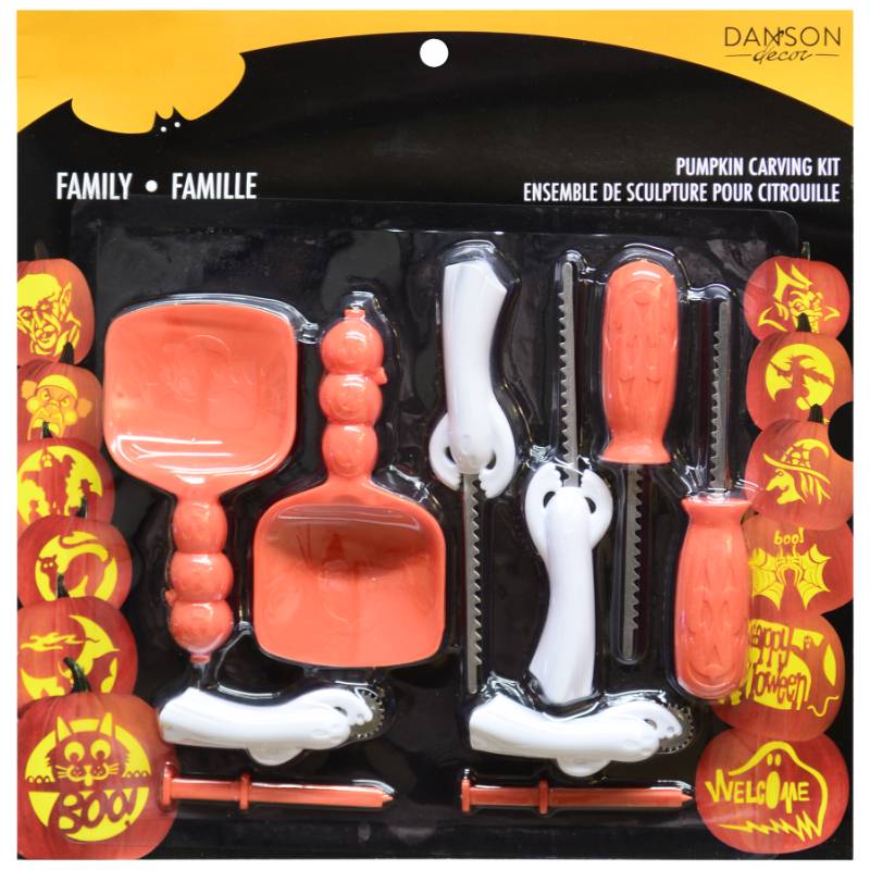 Halloween Deluxe Pumpkin Carving Kit