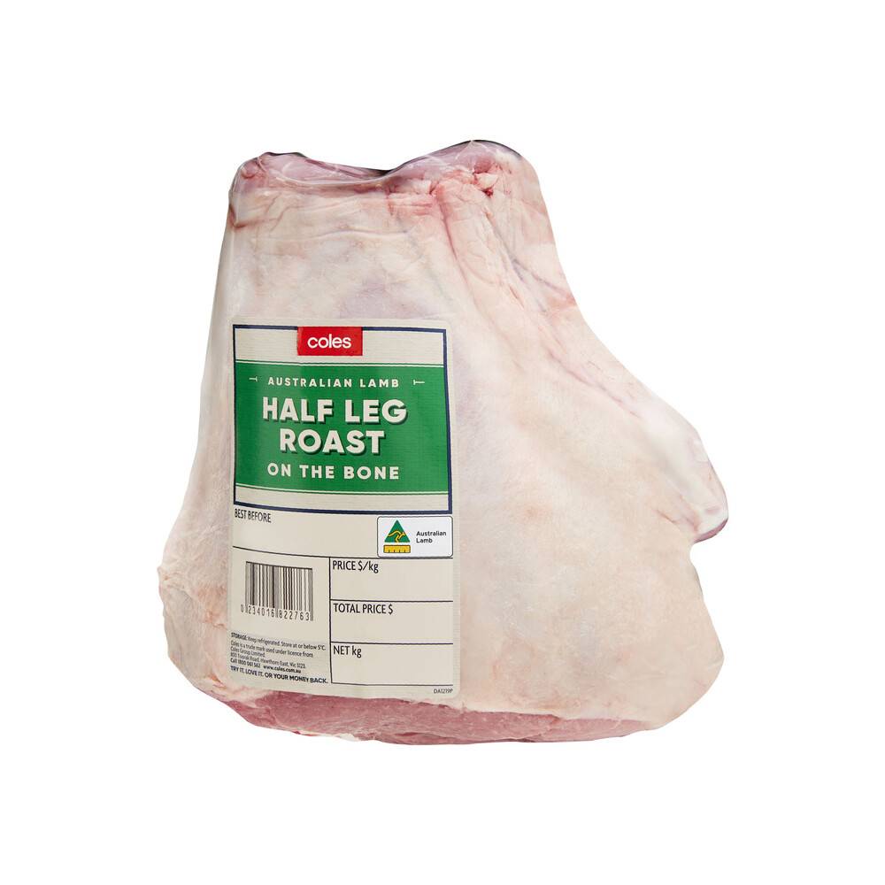 Coles Lamb Leg Roast Half approx. 1.74kg