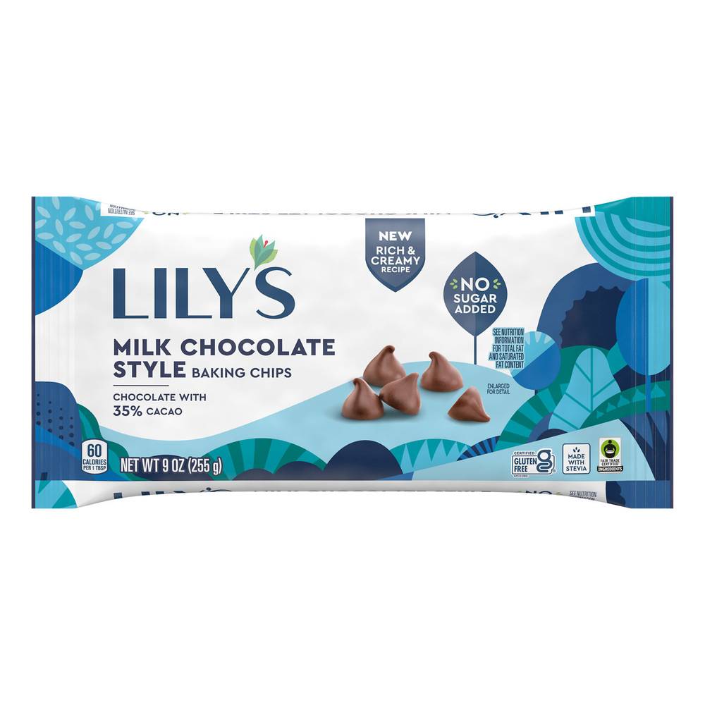 Lily's Milk Chocolate Style Baking Chips