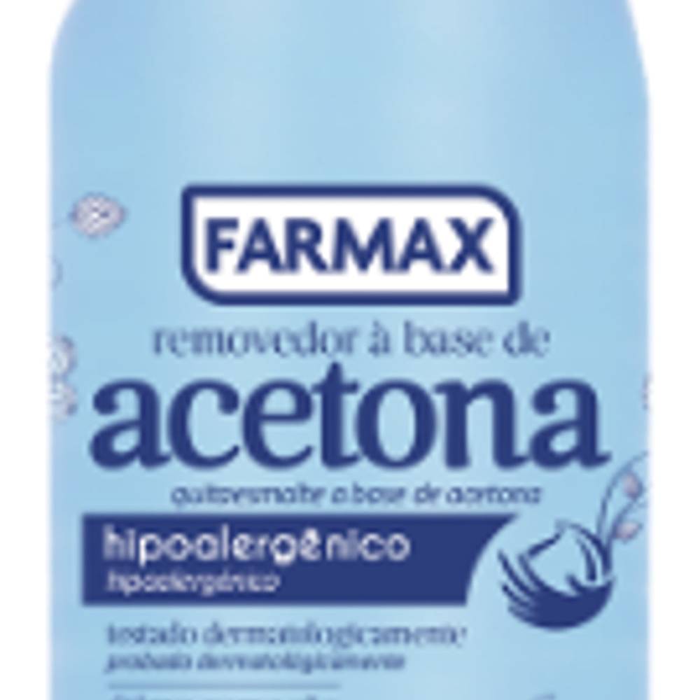 Farmax removedor de esmalte à base de acetona (500ml)