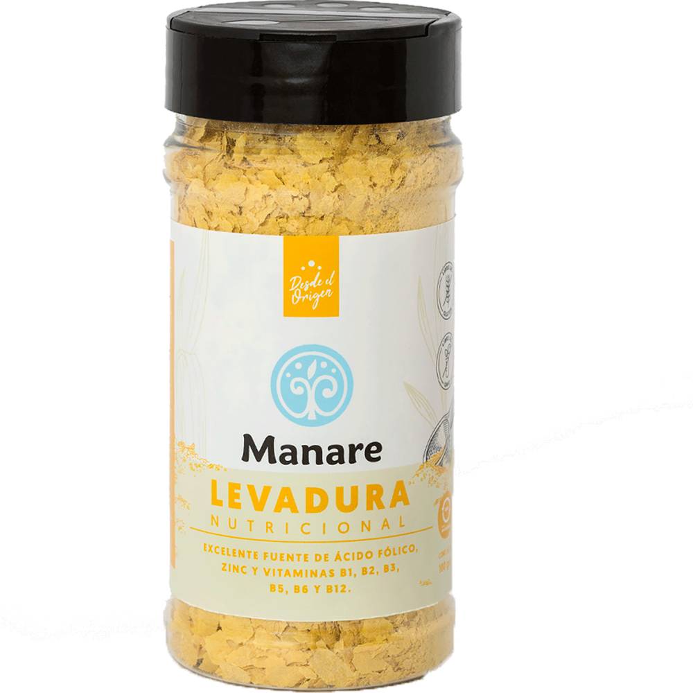 Manare levadura nutricional (frasco 100 g)