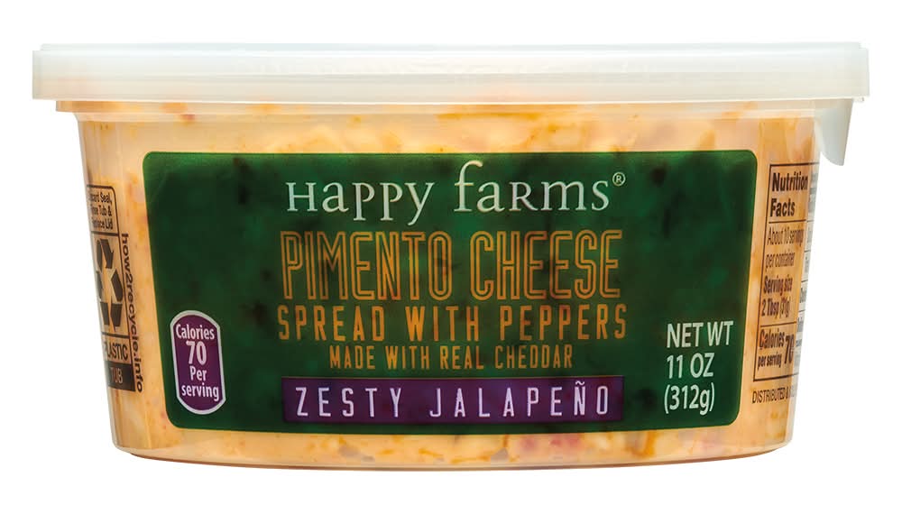 Happy Farms Zesty Jalapeno Pimento Cheese (11 oz)