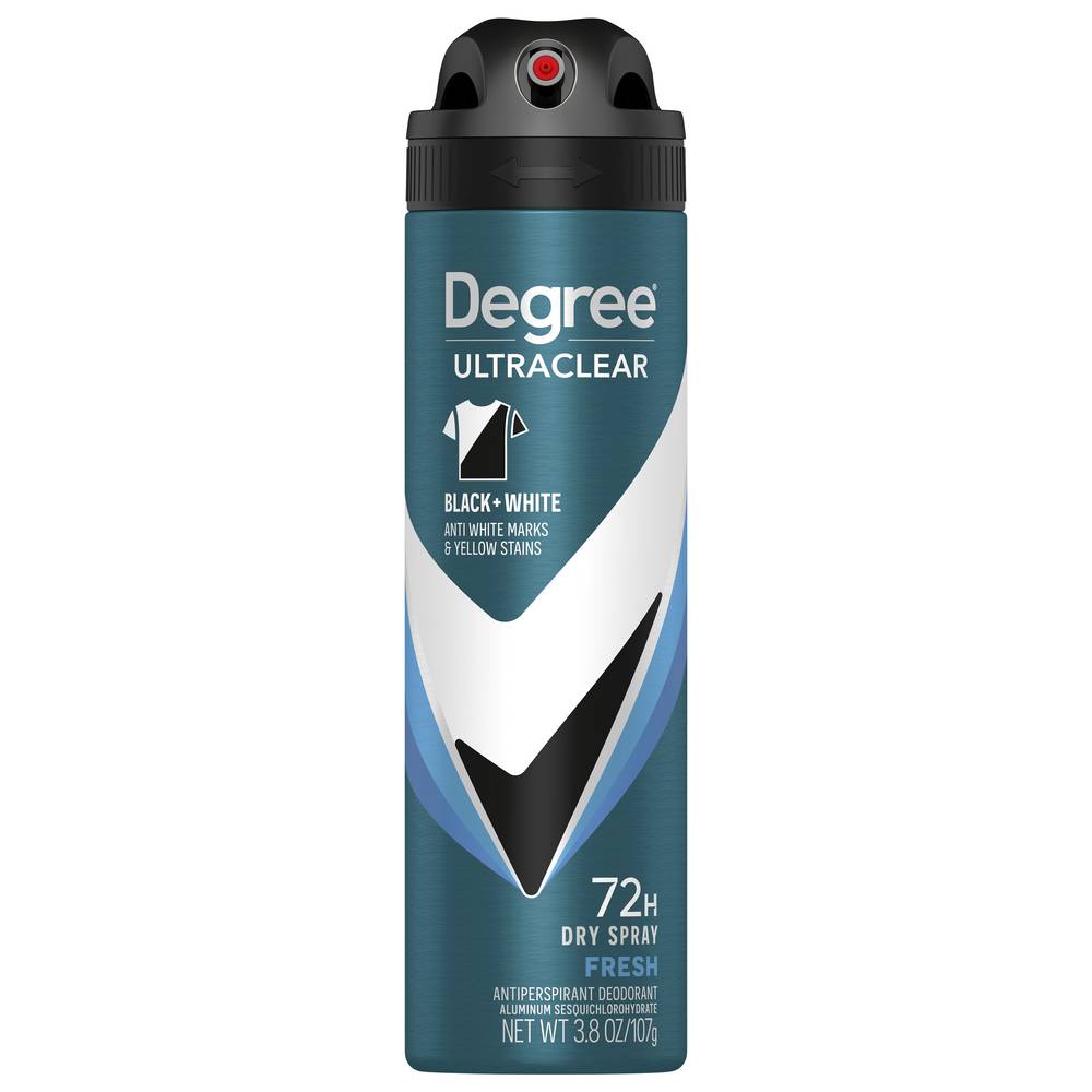 Degree Ultraclear Antiperspirant Deodorant Dry Spray Fresh (3.8 oz)