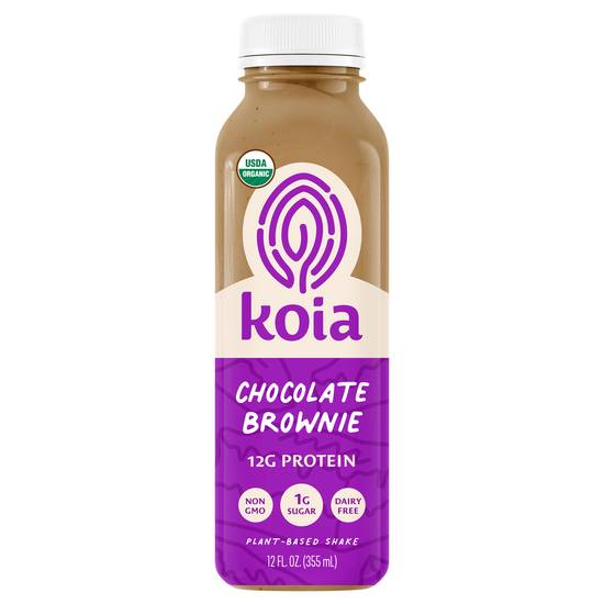 Koia Plant-Based Chocolate Brownie Keto Shake (12 fl oz)