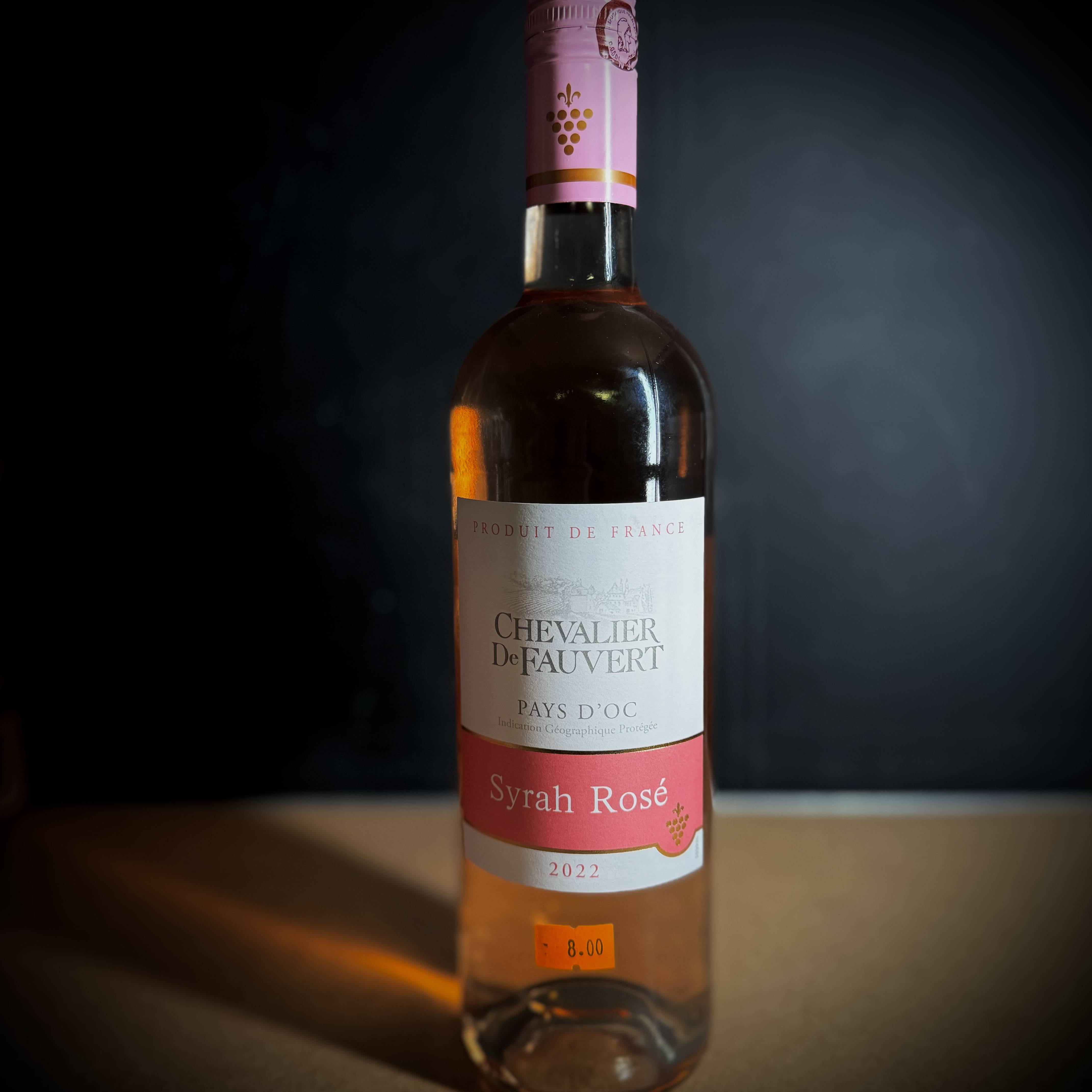 vin rosé syrah