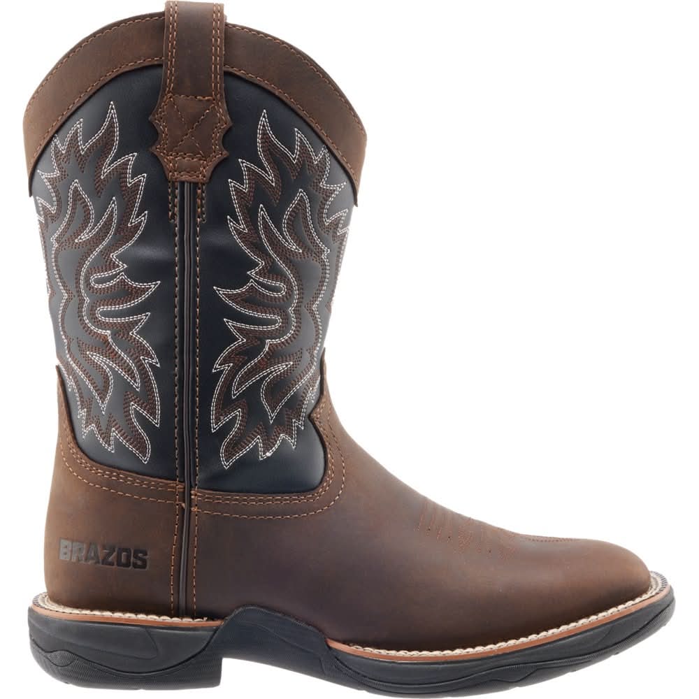 Brazos Men's Amarillo 3.0 Western Boots, Brown / Black01, 11