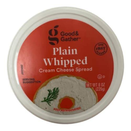 Good & Gather Whipped Plain Cream Cheese Spread (8 oz)