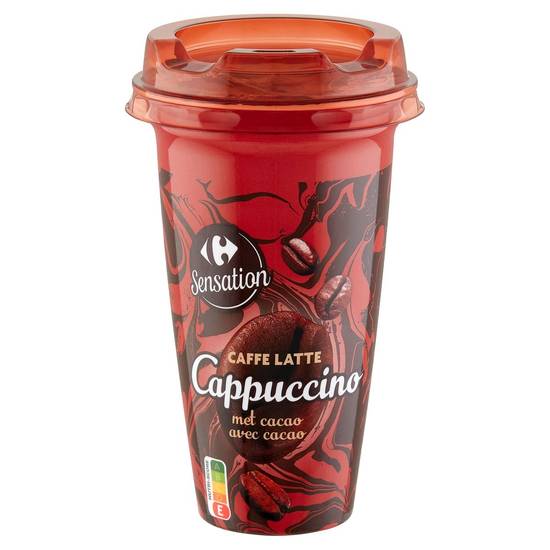 Carrefour Sensation Caffe Latte Cappuccino avec Cacao 250 ml