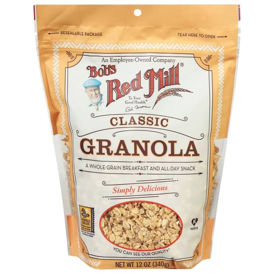 Bob's Red Mill Classic Lightly Sweetened Granola
