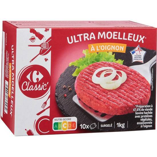 Carrefour Classic' - Ultra moelleux haché à l'oignon
