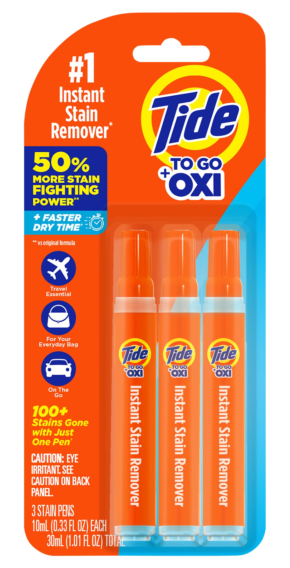 Tide To Go Instant Stain Remover Pen (1.01 fl oz, 3 ct)