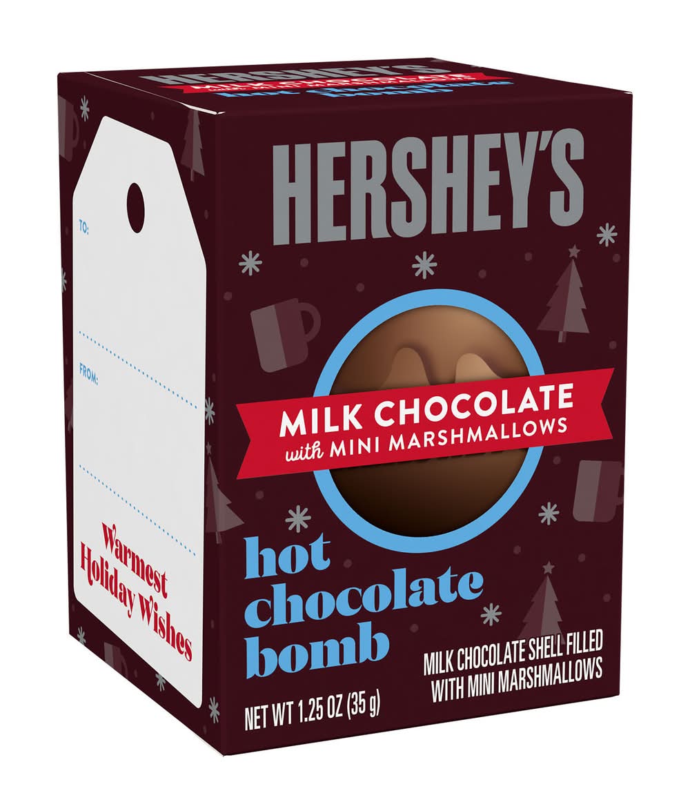 Hershey's Milk Chocolate Mini Marshmallows Hot Chocolate Bomb (1.25 oz)
