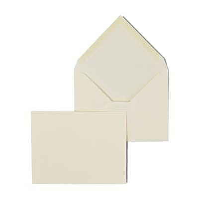 Staples Invitation Gummed Envelopes (4.375 in x 5.75 in/ivory)