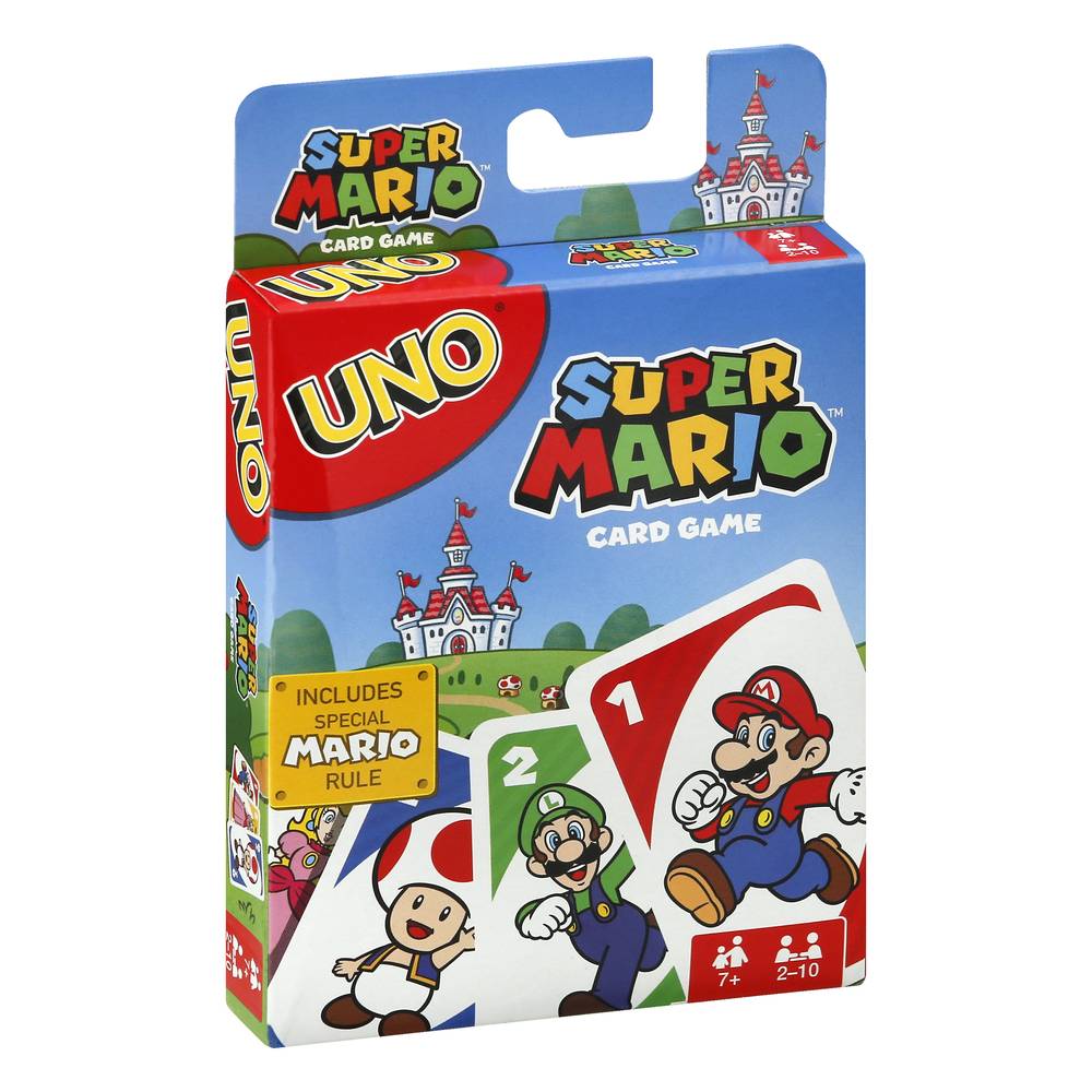 Uno Super Mario Card Game