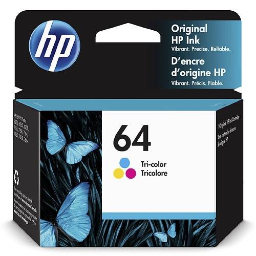 HP 64 Color Single Ink Cartridge - 1.0 EA