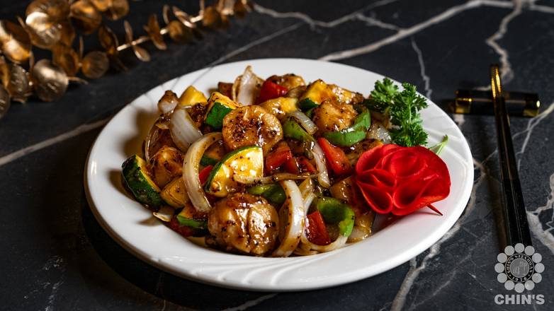 Hunan Scallops