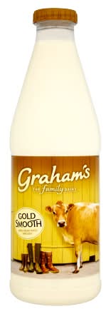 Graham's The Family Dairy Gold Smooth With Cream Mixed Milk (1L)