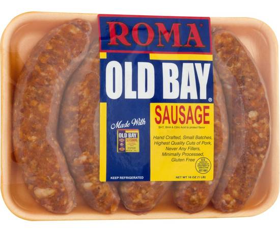 Roma Old Bay Sausage (16 oz)